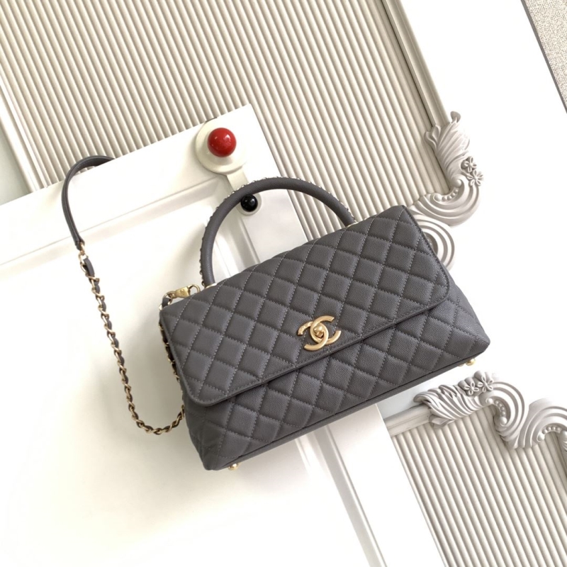 Ch**el top handle bags